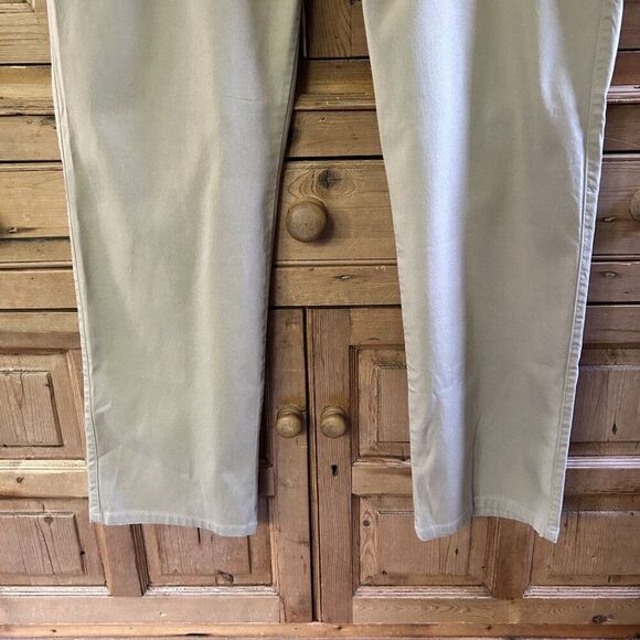 Men's Ermenegildo Zegna 42 x 30 Tan Cream Jeans Denim Straight Leg Trousers - Picture 6 of 13